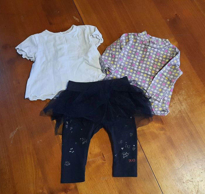Lot de 13 vêtements pour fille 3 mois été, lot 2 - photo numéro 4