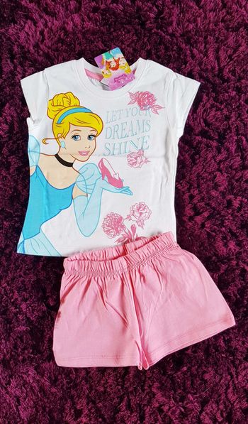 pyjama short 2 ans cendrillon disney