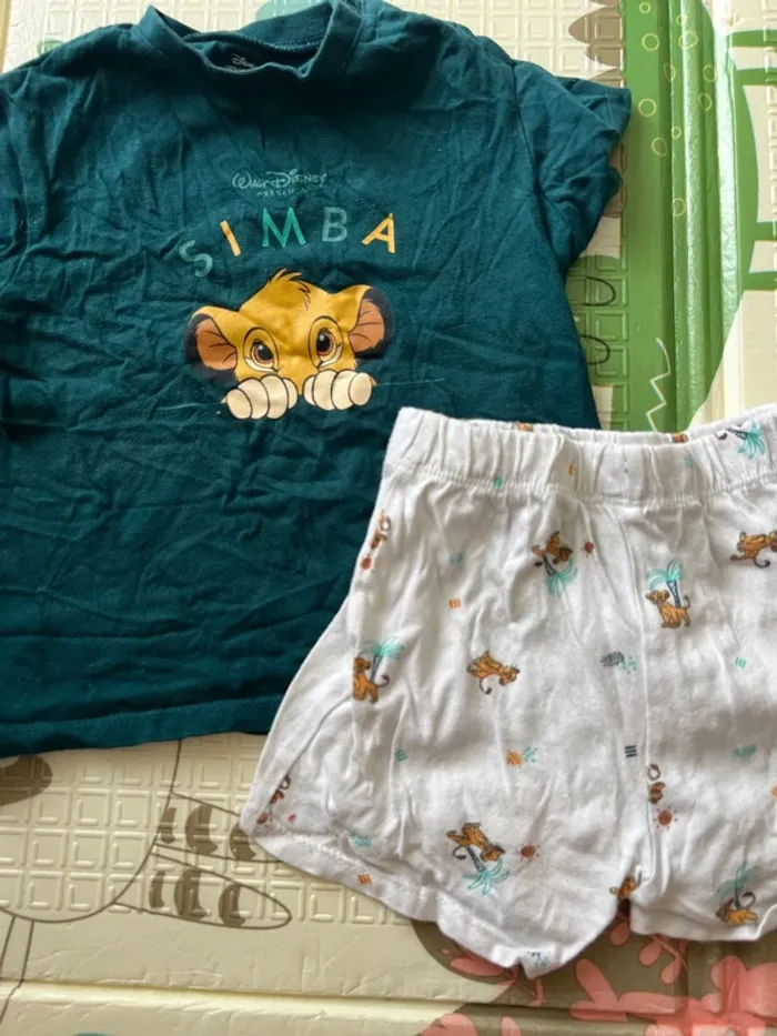 Pyjama bébé Roi Lion Simba – 24 mois bon état - photo numéro 5