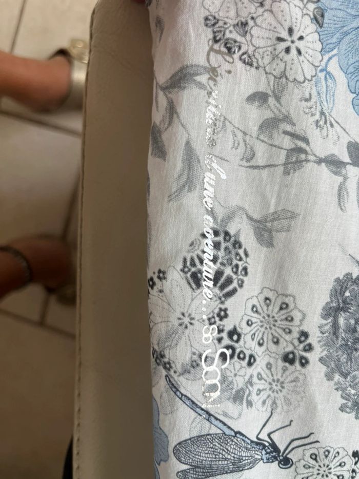 Jolie robe en coton doublée neuve motifs nature women dept so soon - photo numéro 19