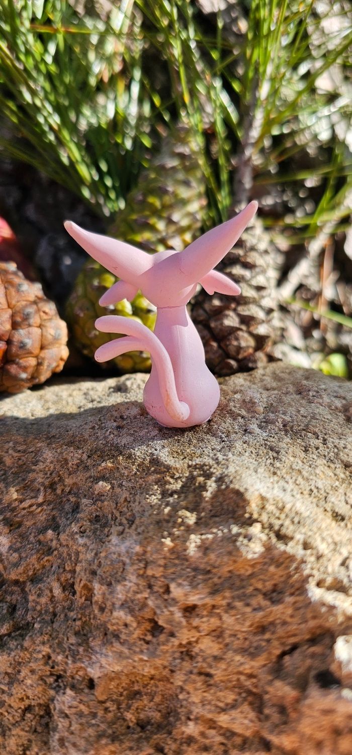 Super figurine Pokemon Nintendo tomy Évolution de Évoli mentali - photo numéro 4