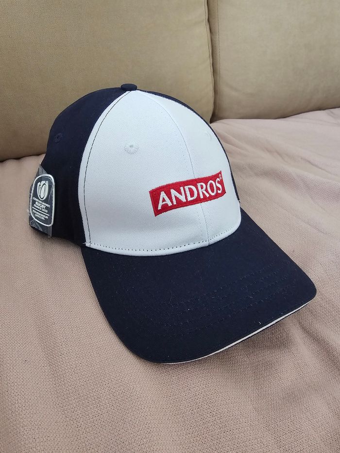 Casquette Andros – Coupe du Monde de Rugby 2023 – Neuve