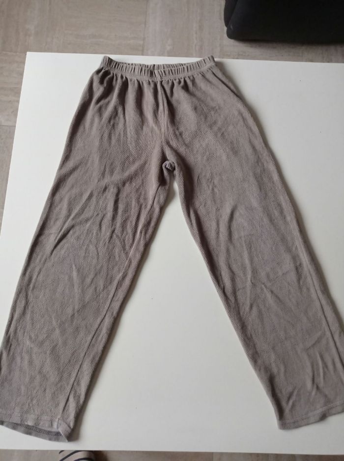 Pantalon de pyjama velours 8 ans