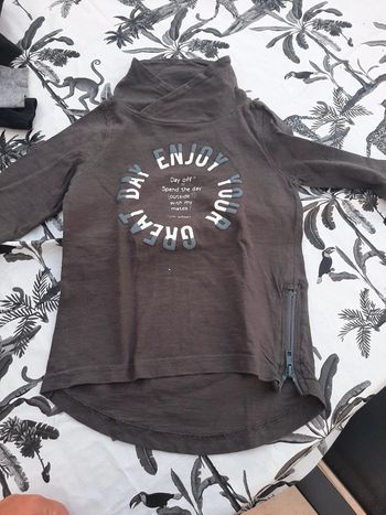 Ter shirt manche longue sous pull kiabi