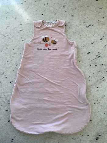 Gigoteuse rose pastel Vertbaudet 0/6mois