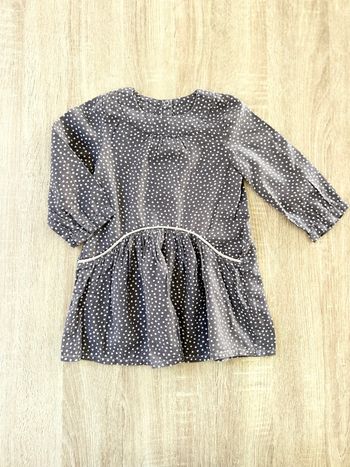 Robe manches longues bébé fille