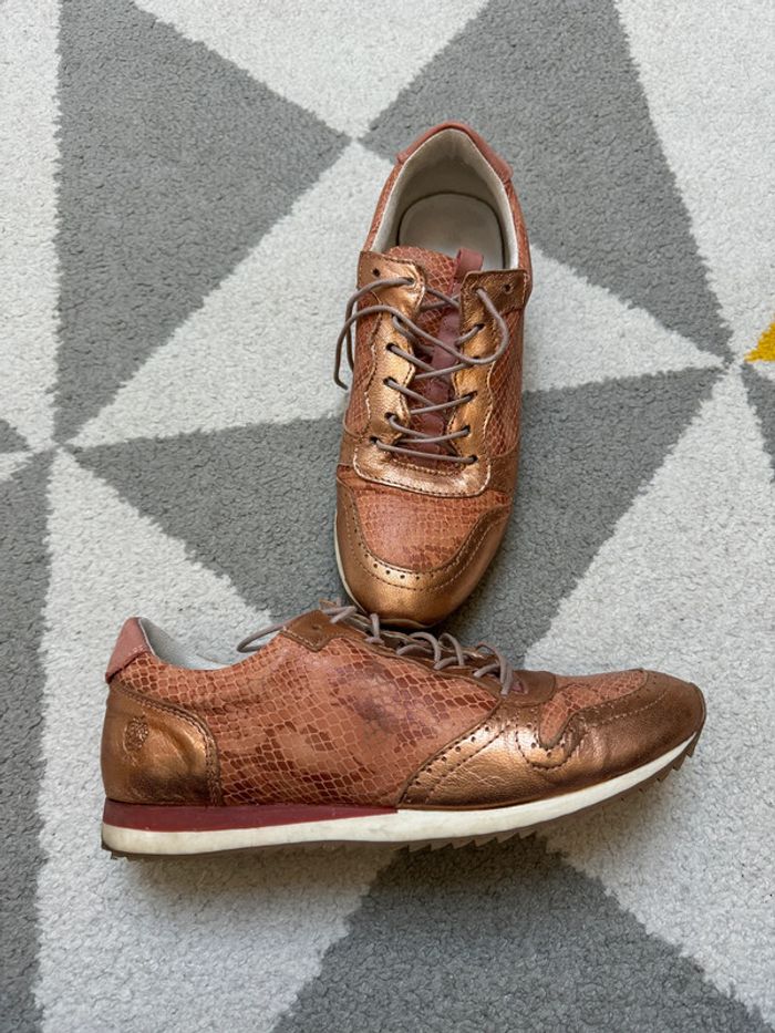 Basket Apple of Eden en cuir Taille 39 - photo numéro 3