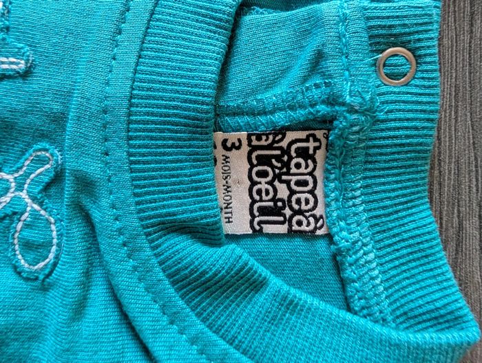 T-shirt manches longues animaux - photo numéro 3