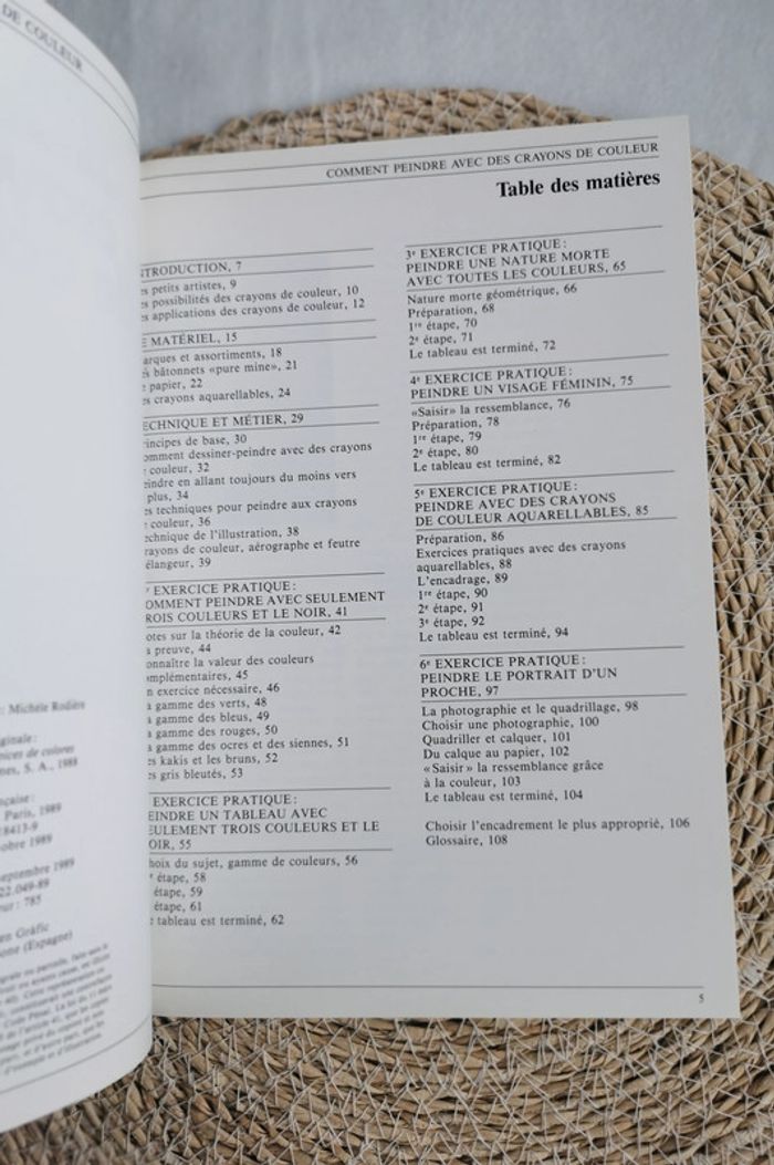 Livre 📙 comment peindre avec des crayons de couleur, bordas parramon - photo numéro 4