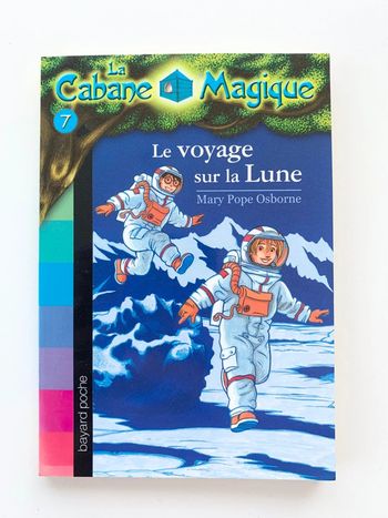Livre La cabane magique Tome 7 : le voyage sur la Lune