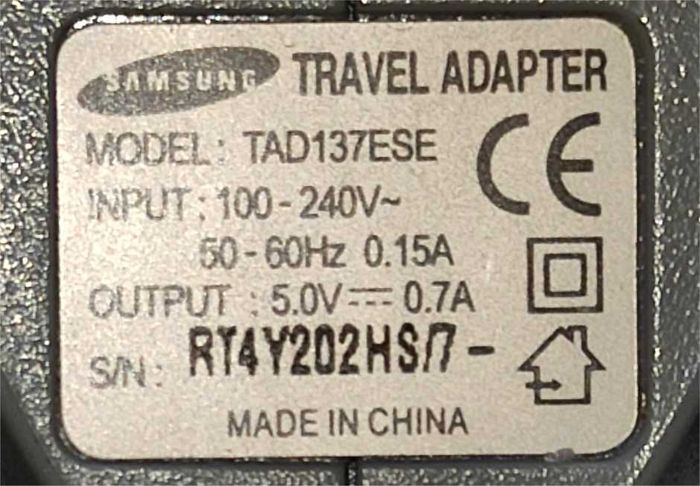 Chargeur 5V - photo numéro 1