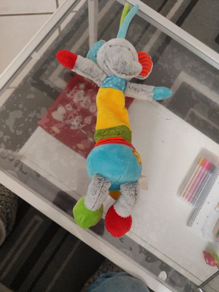 Doudous éléphant musicale - photo numéro 2