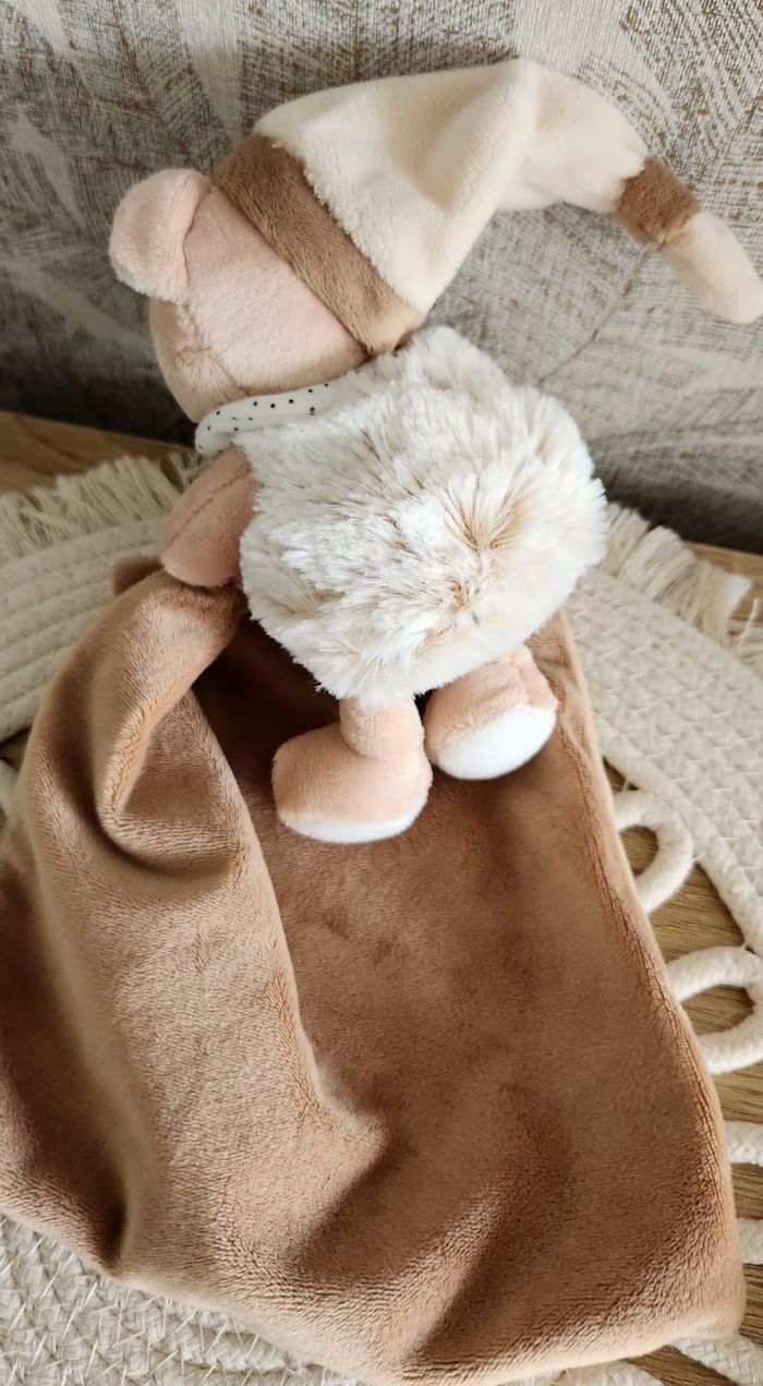 Doudou Lange Ours Baby Nat Marron - photo numéro 6