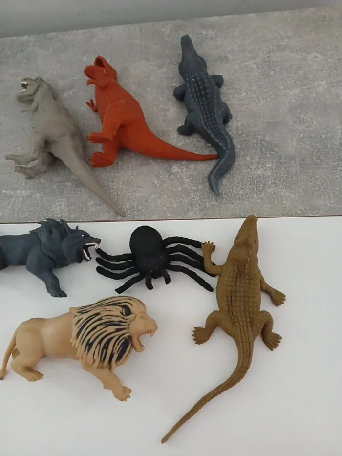 Lot jouets animaux souple - photo numéro 3