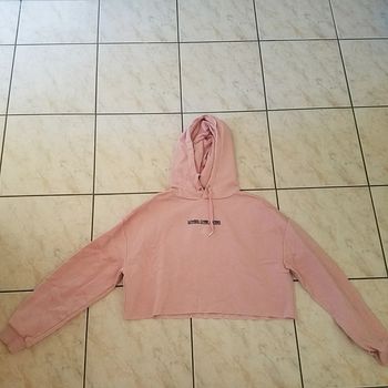 sweat court à capuche T.S