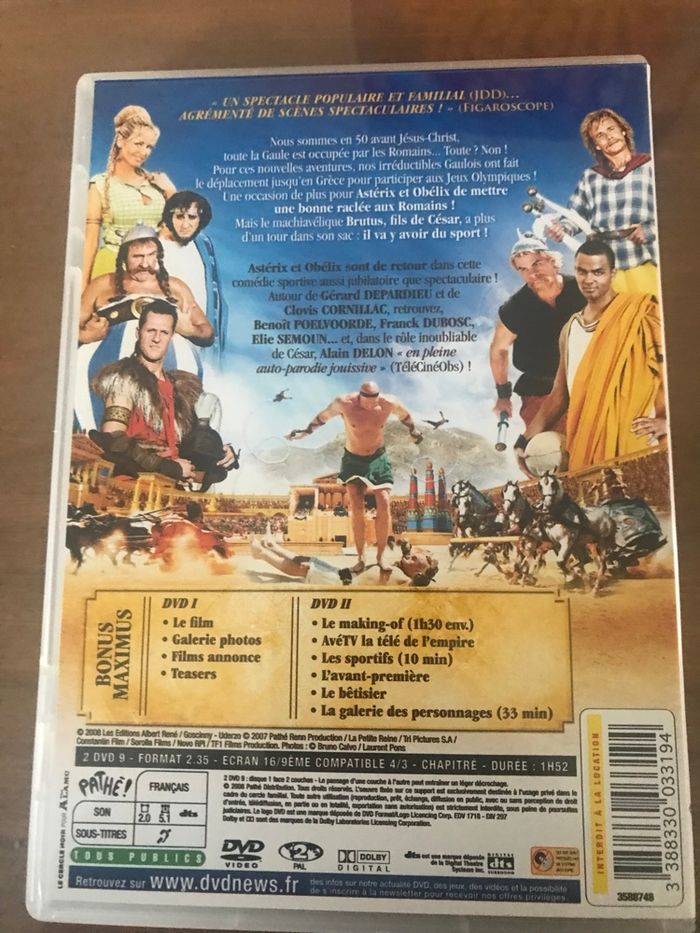 Coffret DVD Astérix aux Jeux Olympiques - photo numéro 7