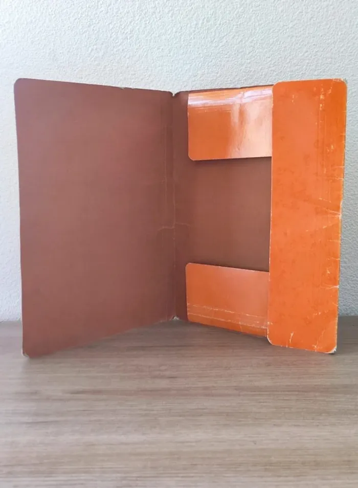 Lot 2 chemise carton vert orange 3 rabats  /Access × Elba  - A4 - photo numéro 7