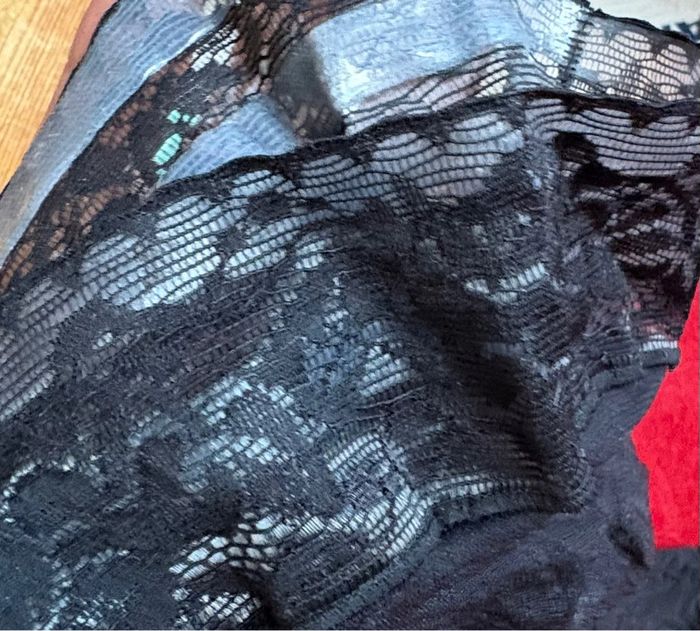 Bas Up Fantaisie - Chesterfield - Noir paillettes - Taille 1 - photo numéro 2