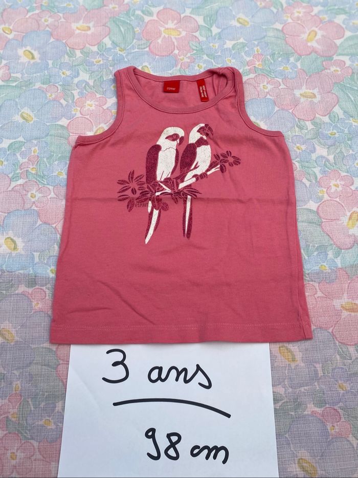 T-shirt teeshirt 3 ans débardeur