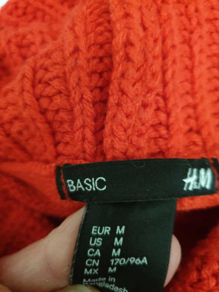 Pull long rouge - photo numéro 3