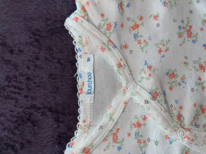 Pyjama bébé fille taille 1 mois - photo numéro 2