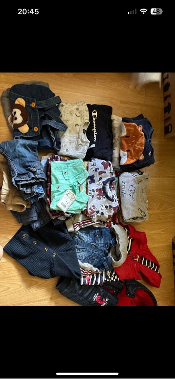 Lot vêtements 12 mois