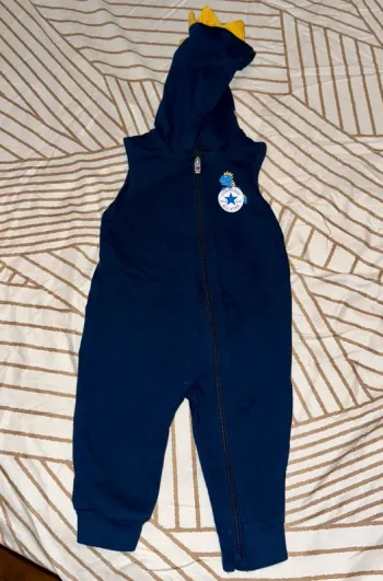 Combinaison bleu converse 9 mois
