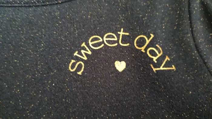 Robe bleu Kiabi 8 ans paillettes - photo numéro 3