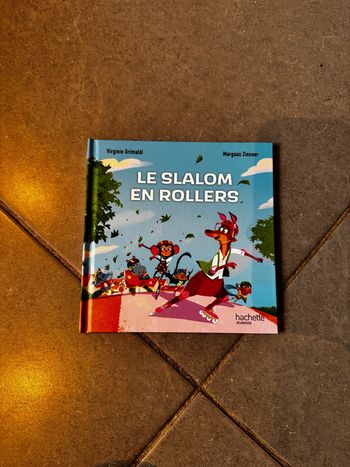 Livre / Album - Le slalom en rollers - Esprit sportif - Virginie Grimaldi & Margaux Zinsner