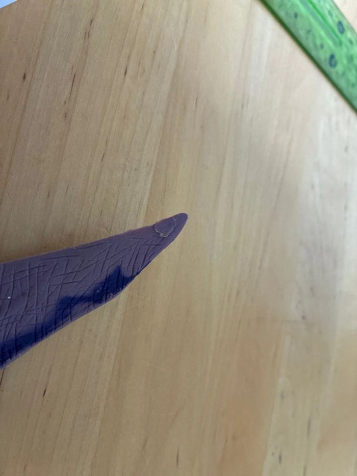 Vintage Chap Mei Beast Raider Pterodactyl Dinosaur Action Figure Purple - photo numéro 12