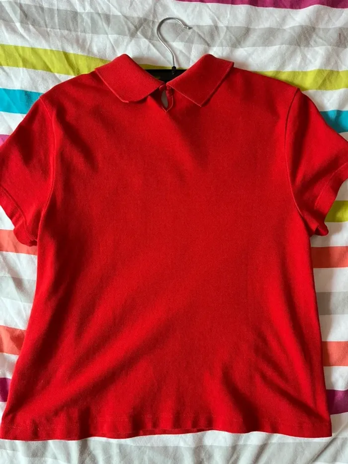 polo rouge - photo numéro 4