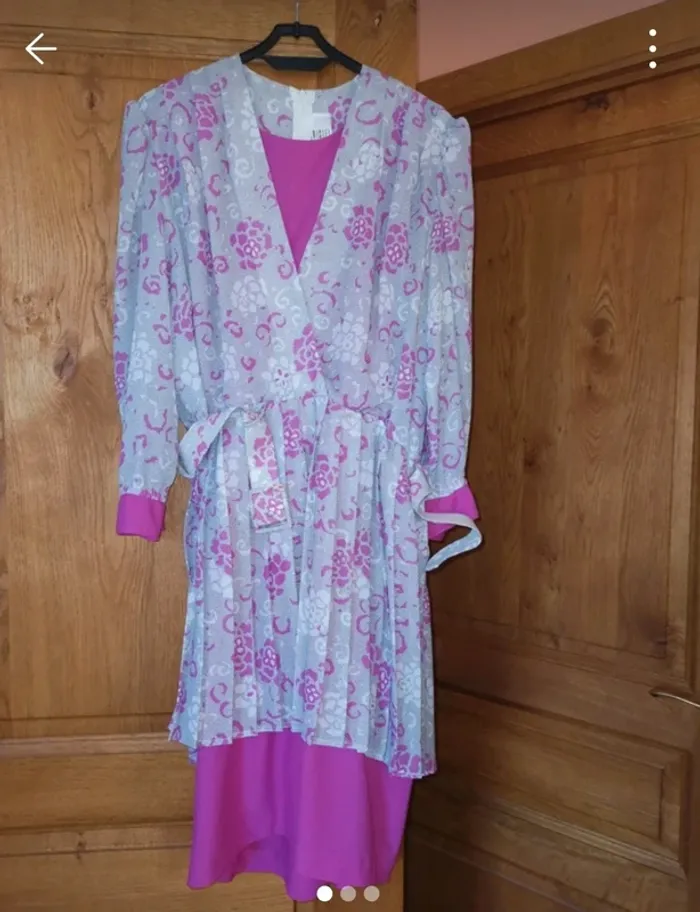 Robe vintage années 80.