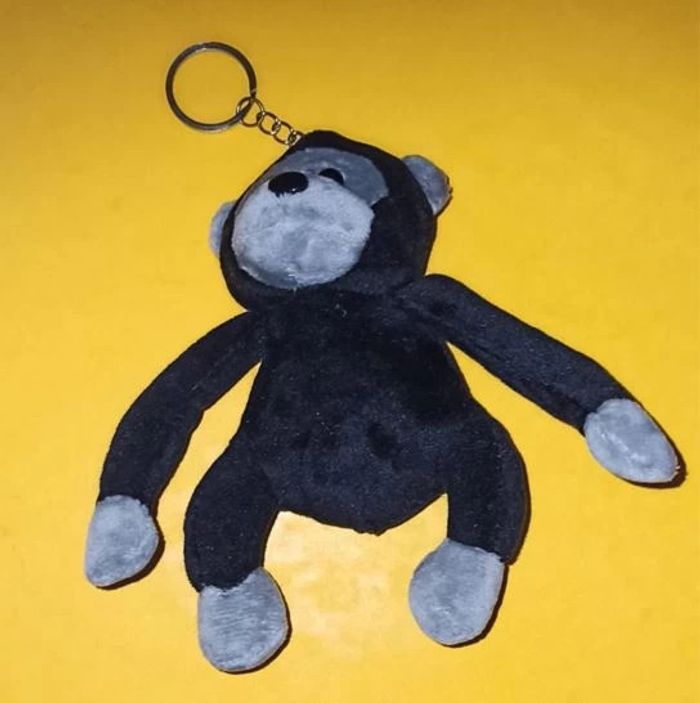 Porte clé singe en peluche - photo numéro 2