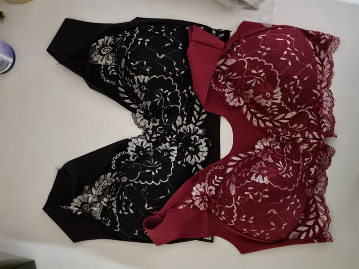 Lot 2 soutien-gorge sans armatures