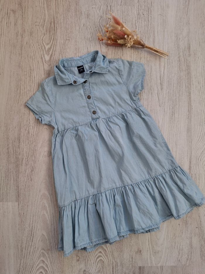 Robe en jean clair Kiabi  6 ans - photo numéro 2