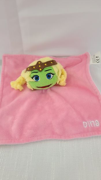 doudou plat grenouille dina