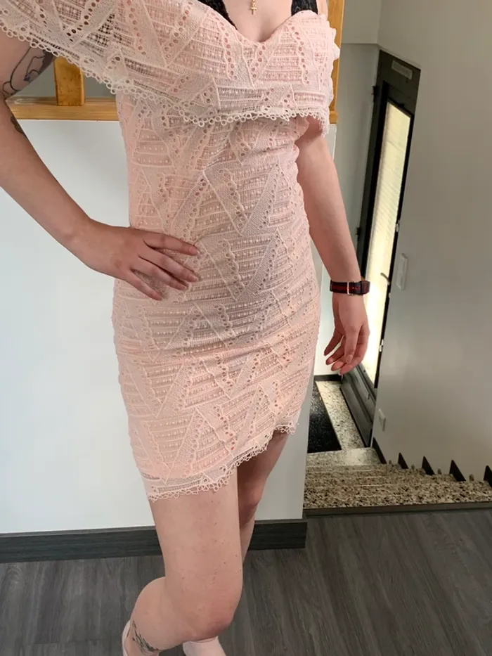 Magnifique robe rose Danity - photo numéro 2