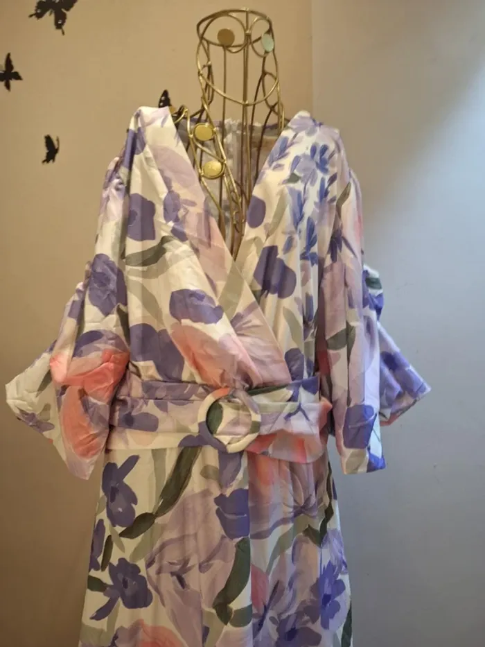 Robe longue imprimée - photo numéro 2
