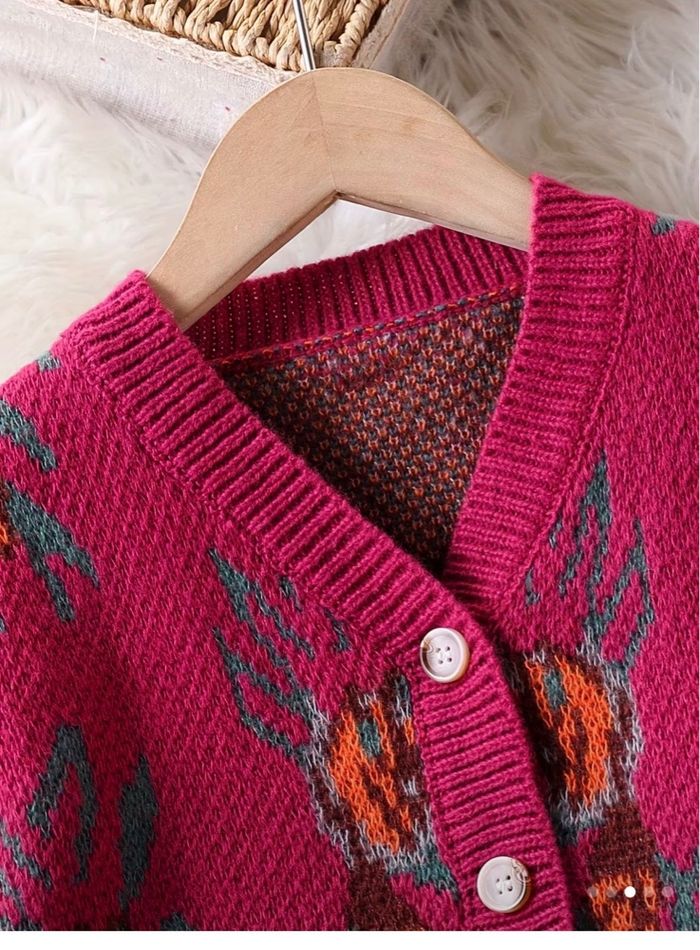 Ensemble gilet pantalon tricot - photo numéro 3