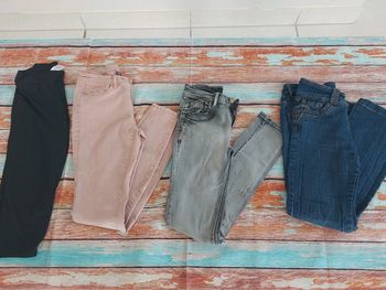 Lot de 4 pantalons taille 36 femme