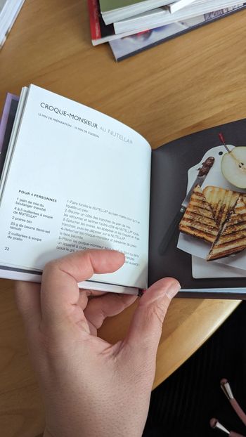 Livre Nutella les 30 recettes culte