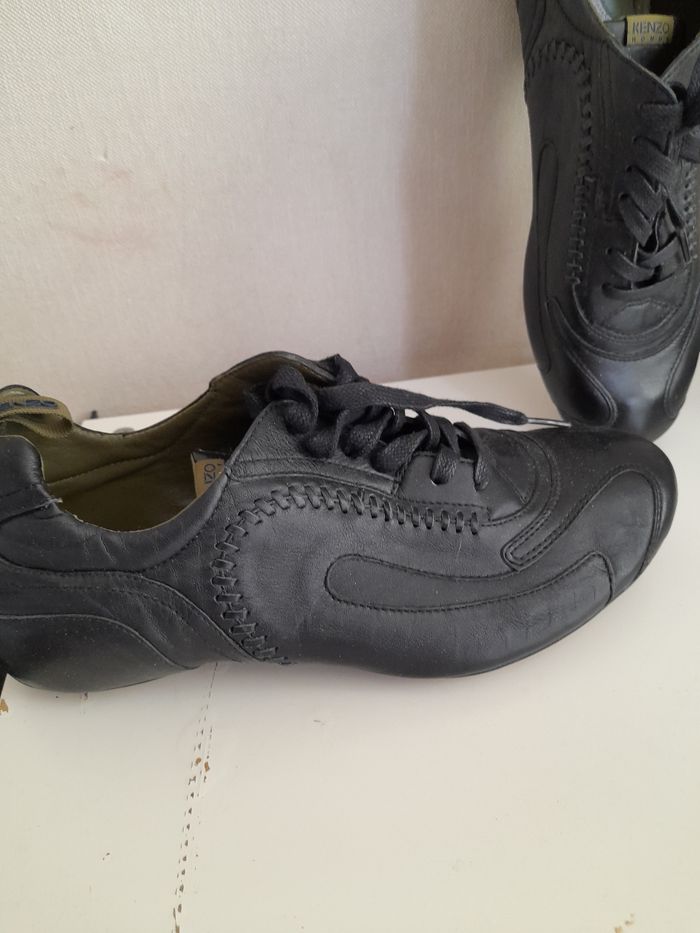 Chaussure baskets, noire KINZO , taille 41. - photo numéro 3