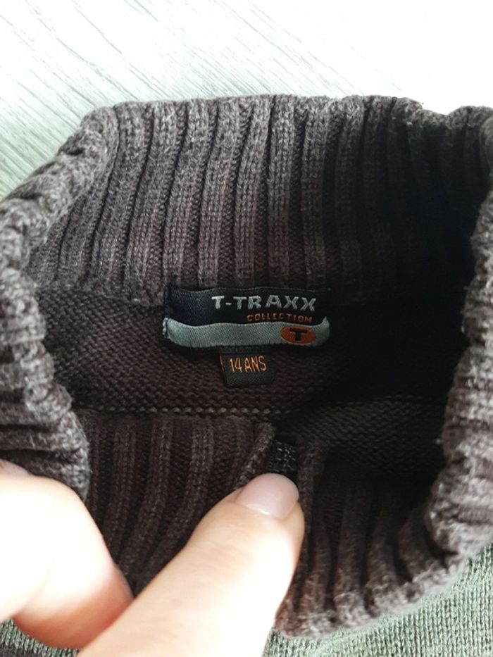 Gilet marron - photo numéro 3