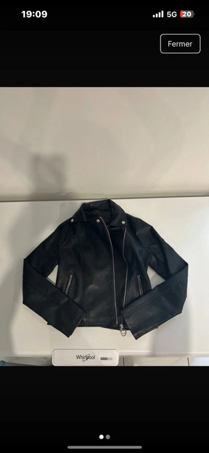 Veste similicuir