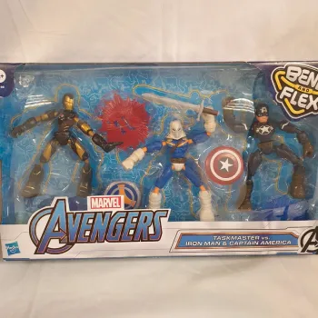 Pack 3 figurines Avangers bend and flex