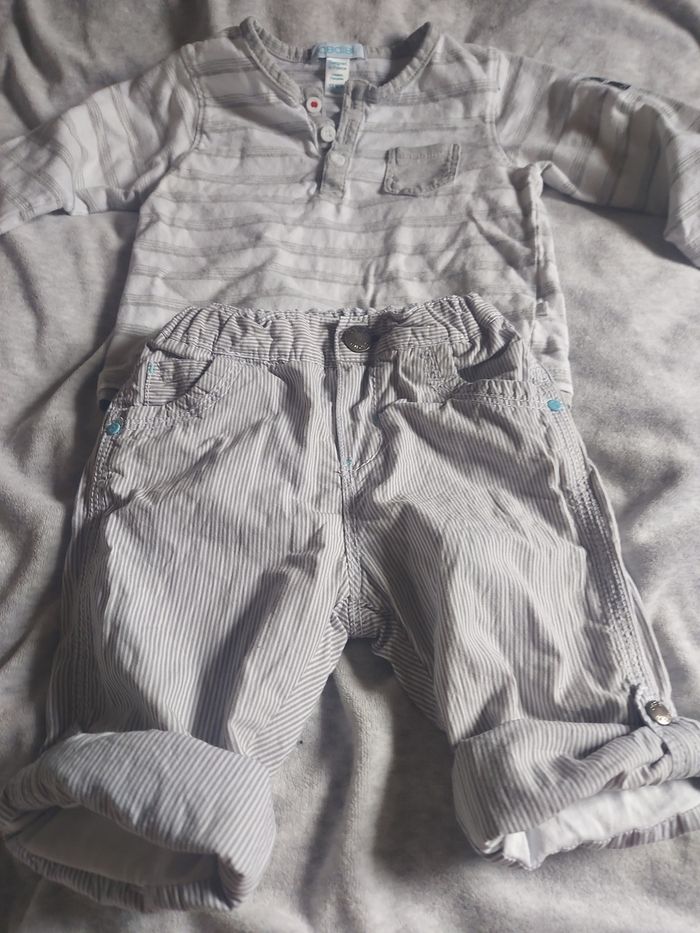 Ensemble 12 mois garçon