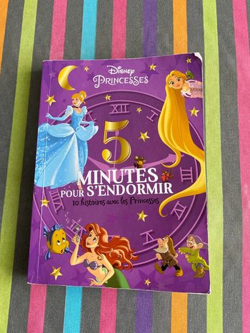 Livre Disney princesses 5 minutes pour s’endormir