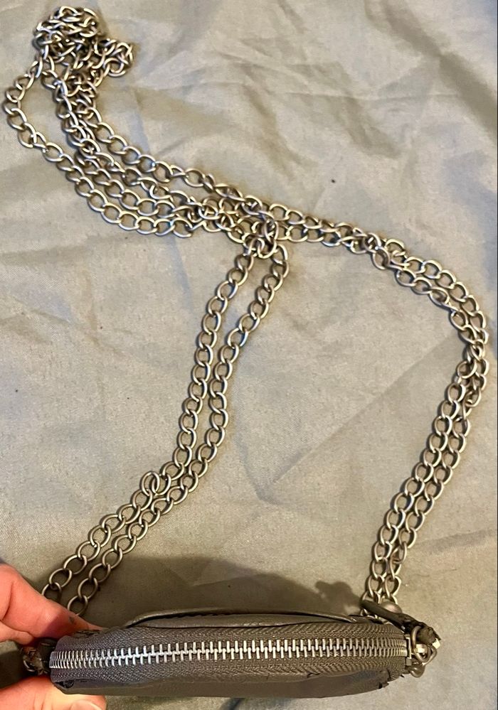 Mini sac rond DDP gris - Très bon état - photo numéro 5