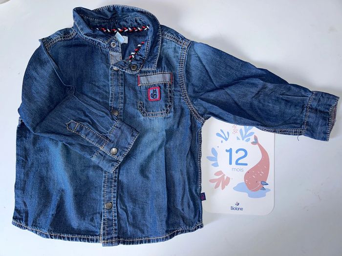 Chemise 12 mois