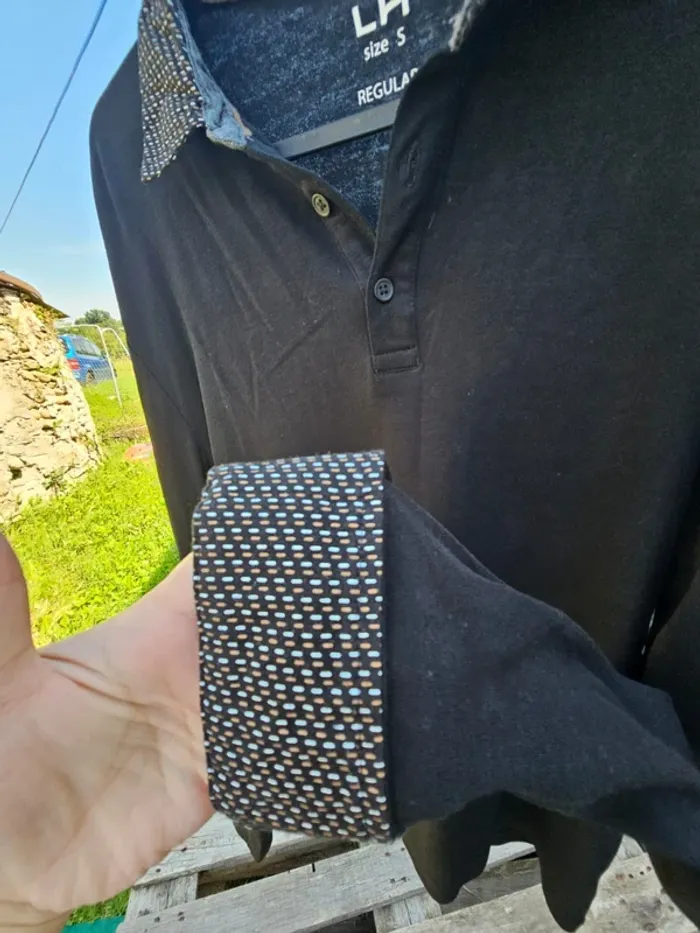 Polo col chemise manche longue homme adolescent - photo numéro 5